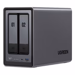 Ugreen NASync DXP2800, NAS, Compact, Intel® N, N100, 8 GB, DDR5