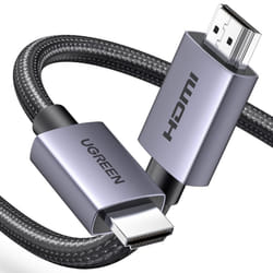 HDMI Cable 4K@60Hz 1440P@144Hz 1080P HDMI 2.0 ARC HDR UHD Dolby Atmos HDCP 2.2 Ethernet 18Gbps High Speed Lead Compatible with Soundbar TV Gaming