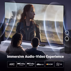 HDMI Cable 4K@60Hz 1440P@144Hz 1080P HDMI 2.0 ARC HDR UHD Dolby Atmos HDCP 2.2 Ethernet 18Gbps High Speed Lead Compatible with Soundbar TV Gaming
