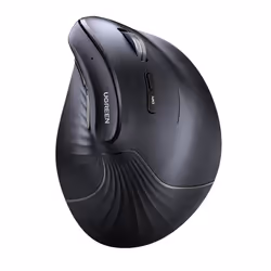 Ergonomic Vertical Mouse, 2.4GHz Wireless or Bluetooth, 1000/1600/2000/4000DPI, 5 Buttons, Connects Up to 3 Mac/PC Computers, ...