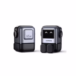 Ugreen USB-A+2C 65W UNO GAN CHARGER Mobile phone, Laptop, Tablet Black AC, USB Indoor - Additional view 6
