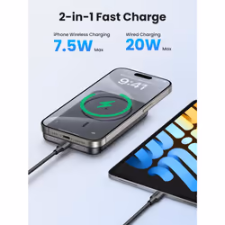 Ugreen MAGNETIC POWBANK 10000MH GREY - Additional view 2