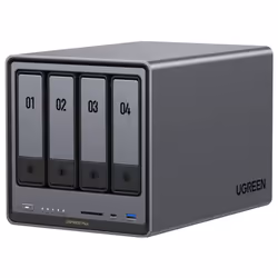Ugreen NASync DXP4800 Plus, NAS, Desktop, Intel® Pentium®, 8 GB, DDR5, UGOS PRO
