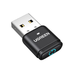 Bluetooth 5.3 Adapter for PC, Mouse Jiggler, Undetectable USB Mouse Mover with 2 Jiggle Modes, Keep Computer Awaking, Plug & Play, Mini-Sized,