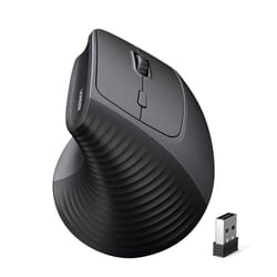 2.4GHz Ergonomic Vertical Mouse, 4000DPI Optical Tracking, 57 Ergonomic Angle, 6 Buttons, 12-Month Battery Life, 4 Adjustable DPI Levels Wireless