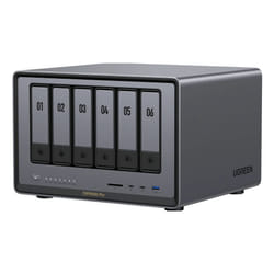 Ugreen NASync DXP6800 Pro NAS Compact Intel® Core™ i5 i5-1235U 8 GB DDR5 UGOS Pro Black