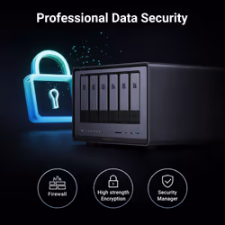Ugreen NASync DXP6800 Pro NAS Compact Intel® Core™ i5 i5-1235U 8 GB DDR5 UGOS Pro Black