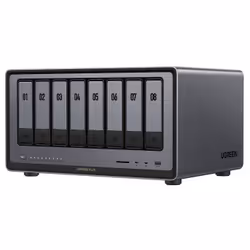 Ugreen NASync DXP8800 Plus, NAS, Desktop, Intel® Core™ i5, i5-1235U, 8 GB, DDR5