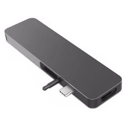 HYPER GN21D-GRAY laptop dock/port replicator Grey