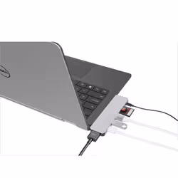 HYPER GN21D-GRAY laptop dock/port replicator Grey