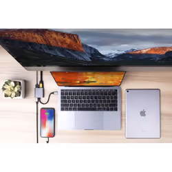 HYPER HyperDrive 4K HDMI 3-in-1 USB-C Hub for MacBook, Ultrabook, Chromebook & USB-C devices