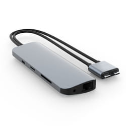 HYPER HD392-GRAY laptop dock/port replicator USB 3.2 Gen 1 (3.1 Gen 1) Type-C Grey
