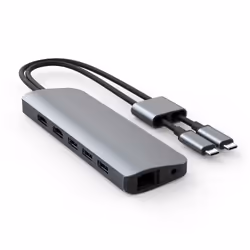 HYPER HD392-GRAY laptop dock/port replicator USB 3.2 Gen 1 (3.1 Gen 1) Type-C Grey