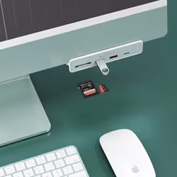 HYPER HD34A8 laptop dock/port replicator USB 3.2 Gen 1 (3.1 Gen 1) Type-C White - Additional view 4