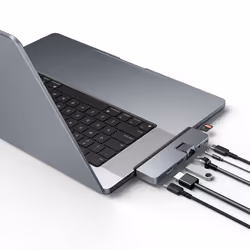 HYPER HD575-GRY-GL laptop dock/port replicator USB 3.2 Gen 1 (3.1 Gen 1) Type-C Grey - Additional view 2