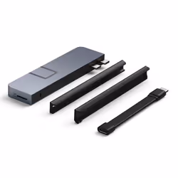 HYPER HD575-GRY-GL laptop dock/port replicator USB 3.2 Gen 1 (3.1 Gen 1) Type-C Grey - Additional view 7