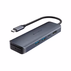 Targus HyperDrive Next, USB Type-C, 100 W, Black, MicroSD (TransFlash), 4K Ultra HD, 60 Hz