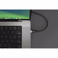 HYPER HyperJuice 240W Silicone USB-C to USB-C Cable (3ft/1m) - Black - Additional view 5
