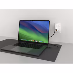 HYPER HyperJuice 240W Silicone USB-C to USB-C Cable (3ft/1m) - Black - Additional view 6