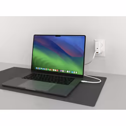 HYPER HyperJuice 240W Silicone USB-C to USB-C Cable (3ft/1m) - White - Additional view 6
