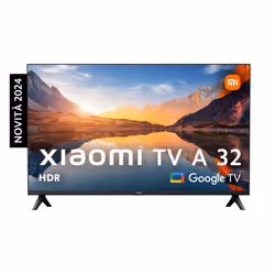 Xiaomi TV A 32", 81.3 cm (32"), 1366 x 768 pixels, HD, Smart TV, Wi-Fi, Black