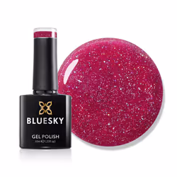 Gel Nail Polish 10ml, Viva Magenta - LVM05, Hot Pink Glitter Soak-Off Gel Polish for Manicure, Professional, Salon & Home Use ...