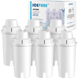 Pitcher Water Filter Replacement for Brita Standard Water Filter, Brita Pitchers and Dispensers,Classic OB03, Everyday, UltraMax, Metro+, XL,