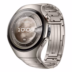 Huawei WATCH 5 3.81 cm (1.5") AMOLED 46 mm Digital 466 x 466 pixels Touchscreen Silver Wi-Fi GPS (satellite) - Additional view 3