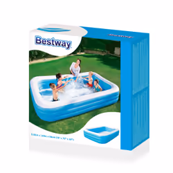 Bestway Blue Rectangular Familiy Pool De Luxe- 3.05m x 1.83m x 56cm - blue - Additional view 5