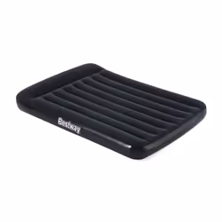 Bestway Flocked Aerolax Airbed - Double - 1.91m x 1.37m x 30cm, Double mattress, Built-in air pump