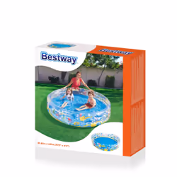 Bestway Inflatable Deep Dive 3-Ring Pool Φ1.83m x H33cm - Additional view 4