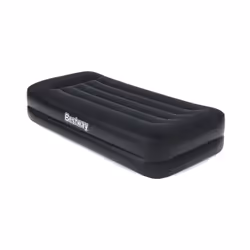 Bestway Flocked Premium+ Airbed - Single - 1.91m x 97cm x 46cm, Single mattress, Built-in air pump