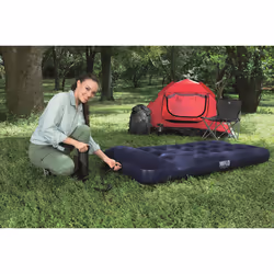 Bestway Flocked EASY Airbed - Single - 1.85m x 76cm x 28cm