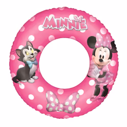 Bestway Disney - Minnie Inflatable Swim Ring 56cm, Pink, Swim ring, Vinyl, 3 yr(s), 6 yr(s), 56 cm