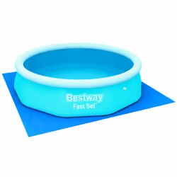 Bestway Pool Ground Cloth 3.35m x 3.35m, Ground cloth, Blue, 3.05 m, 3.05 m, 3.05 m, 879 g