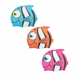 Bestway Hydro-Pro Swim Cap, Blue, Orange, Pink, Head cap, Unisex, Child, Swimming, 3 yr(s)