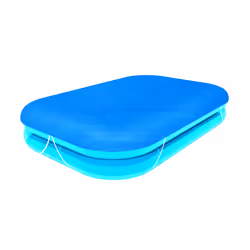 Bestway Pool Cover 2.62m x 1.75m x 51cm, Cover, Blue, Polyethylene, 2.62 m, 175 cm, 51 cm