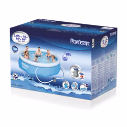Bestway Fast Set Pool 3.05m x 76cm, set with pump, - blue - Additional view 5