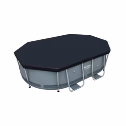 Bestway Pool Cover, Cover, Grey, PVC, Oval, 20 cm, 30 cm