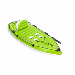 Bestway 65097, Travel/recreation, Inflatable boat, Black, Green, PVC, 1 person(s), 150 kg