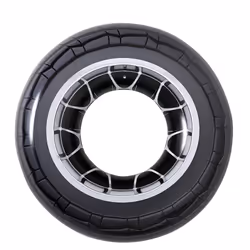 Bestway Inflatable High Velocity Tire Tube Φ1.19m, Black, Grey, Swim ring, Image, Vinyl, 12 yr(s), 119 cm