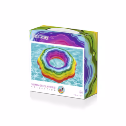 Bestway 36163 pool/beach float Multicolour Pattern PVC Swimming ring - Additional view 8