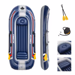Bestway 61110, Travel/recreation, Inflatable boat, Multicolour, PVC, 4 person(s), 270 kg