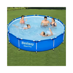 Bestway 12ft x 30in Steel Pro Frame Pool Set With Fliter Pump