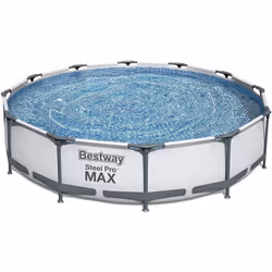 Bestway 12ft x 30" Steel Pro Frame Swimming Pool with Pump