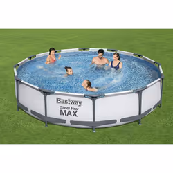 Bestway 12ft x 30" Steel Pro Frame Swimming Pool with Pump