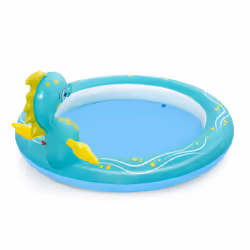 Bestway 6′2" x 63" x 34"/1.88m x 1.60m x 86cm Seahorse Sprinkler Pool - Additional view 7