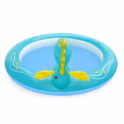 Bestway 6′2" x 63" x 34"/1.88m x 1.60m x 86cm Seahorse Sprinkler Pool - Additional view 8