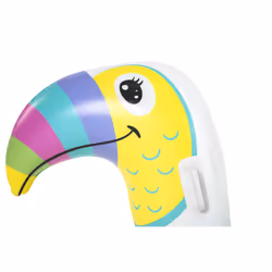 Bestway 68" x 36"/1.73m x 91cm Toucan Pool Day Ride-On, Multicolour, Ride-on float, Pattern, PVC, Boy/Girl, 45 kg