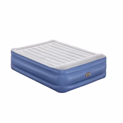 Bestway Tritech Inflatable Raised Height Queen Airbed Mattress w/ Built-In Pump
